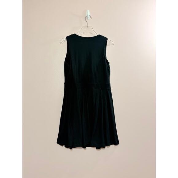 Rae Mode Butter Soft V-Neck Athletic Dress in Black Size 1Xl - Picture 2 of 4